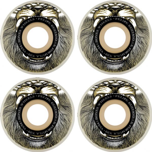 Bones Wheels XF V1 Mane Event Skateboard Wheels - 54mm 99a