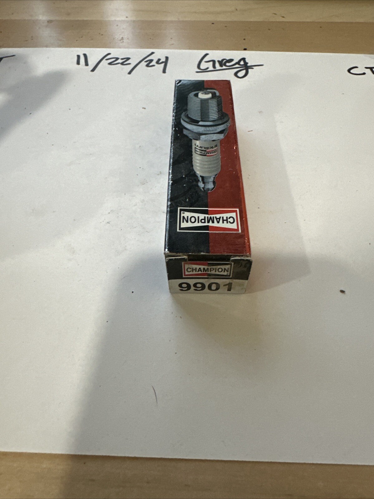 Spark Plug-Iridium Champion Spark Plug 9901