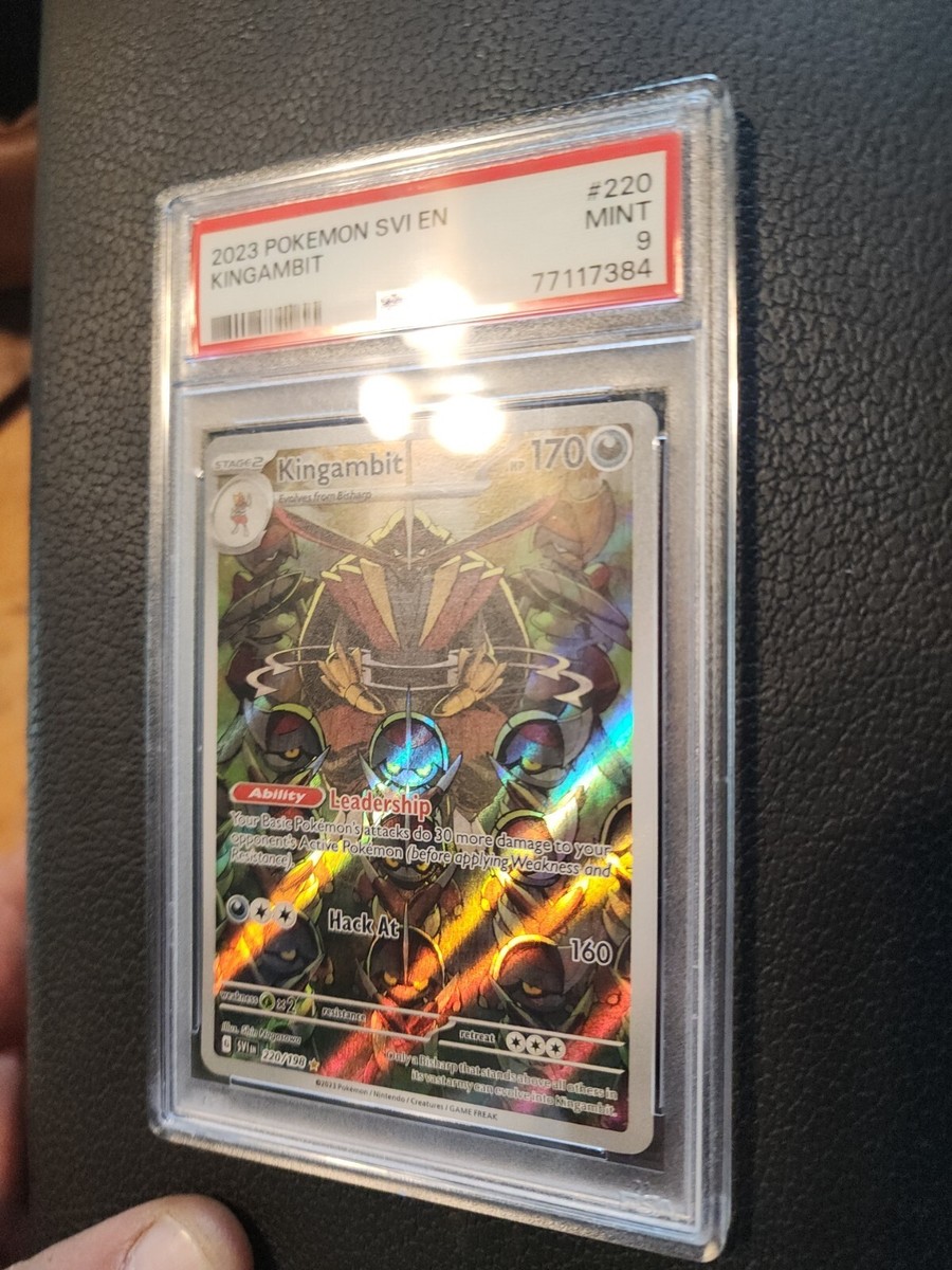 2023 Pokemon Svi Kingambit Full Art 220/198 PSA 9 | eBay