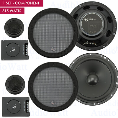 Infinity 315 Watts 6-1/2'' 2-Way Pro Car Audio Component Speaker System 6.5'' New