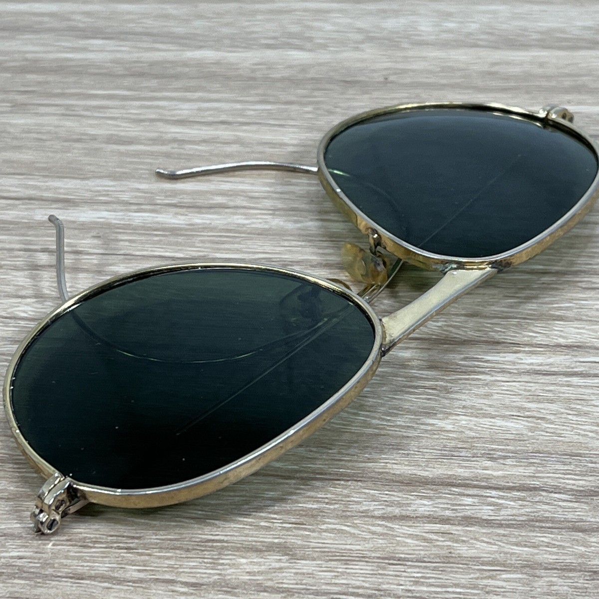 Vintage Pur-O-Ray Opthalmic Sunglasses SG1 Original Leather