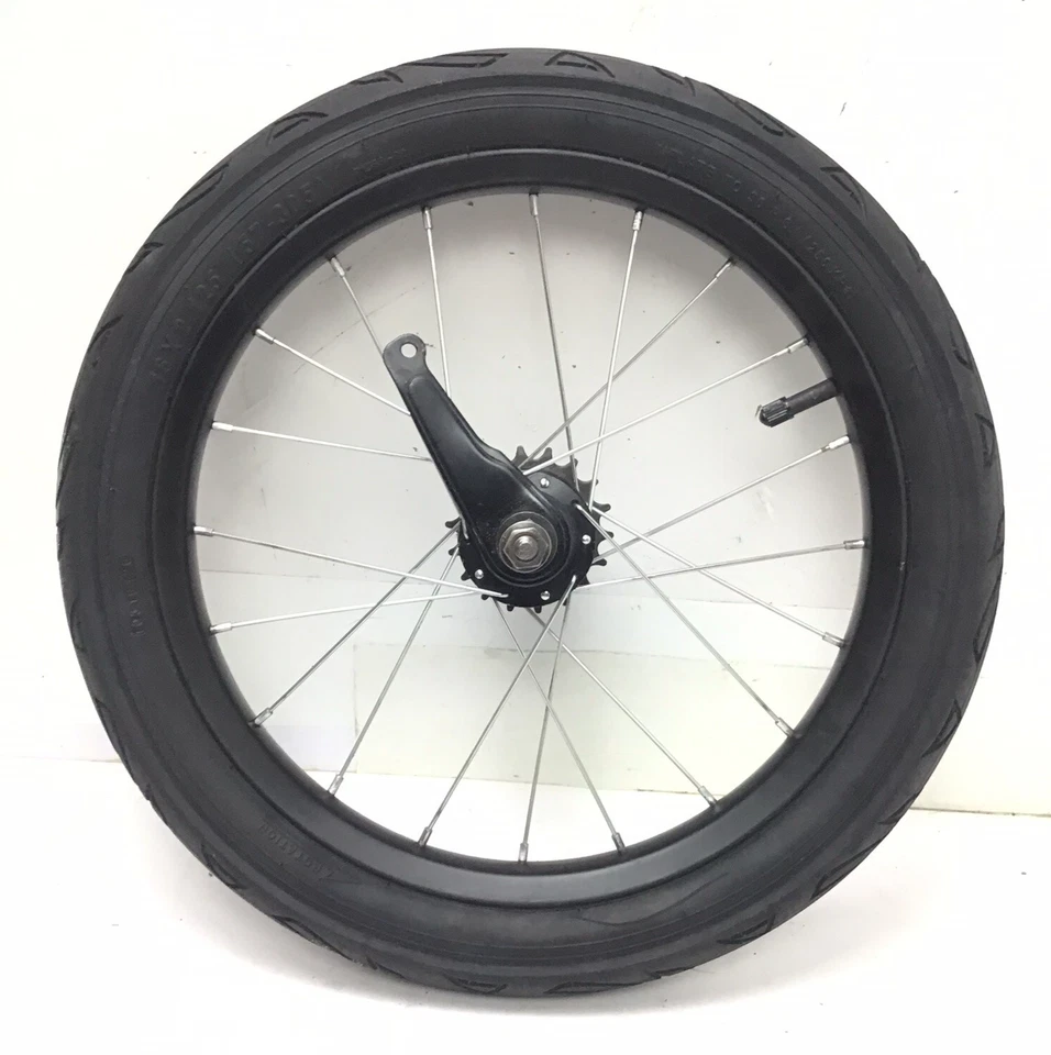 16" Bicycle Rear Black Wheel Coaster Brake and 1.95" Tire Kids Bike #G19 - Image 3 of 3