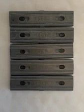 Original USGI Vietnam 7.62MM 308 Rifle 5rd Stripper Clips Magazine SEY Lot of 5