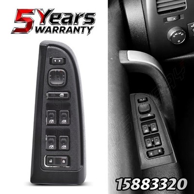NEW Driver Master Power Window Switch FOR 2007 CHEVROLET SILVERADO 1500 CLASSIC