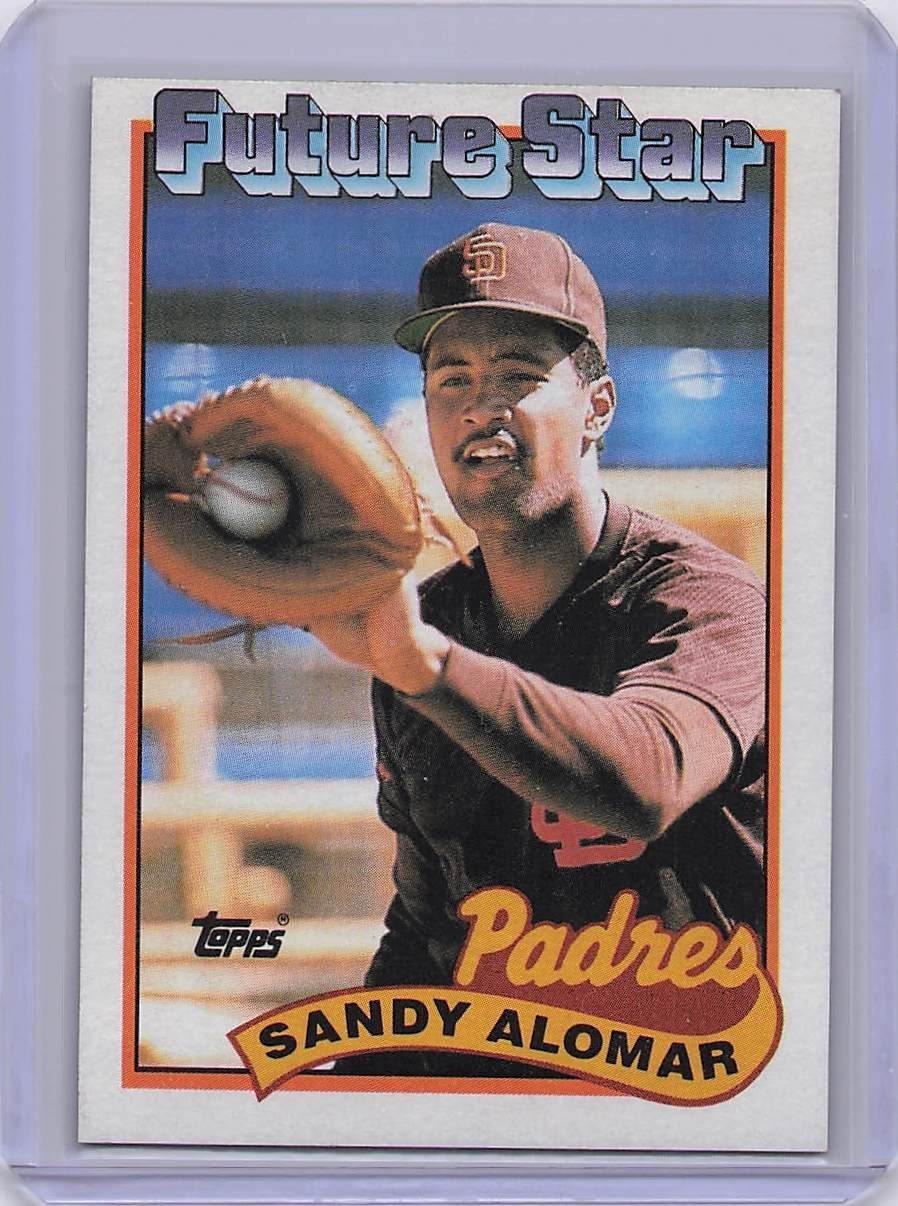 1989 Topps - Future Star Sandy Alomar #648
