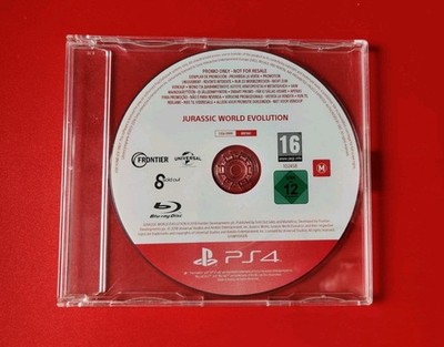 Jurassic World Evolution PS4 PROMO Rare PlayStation 4 5 No Resale  (FULL GAME) 
