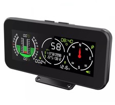 Gps Digital Inclinometer Gauge Car Compass Slope Meter Tilt Indicator Balancer Gps Digital Inclinometer Gauge Car Compass Slope Meter Tilt Indicator Balancer