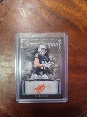 2025 National Treasures Jack Bech Auto /25 Genre Graphs RAIDERS!  