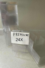 24 Pack Plastic Protector Case for Premium Hot Wheels Matchbox