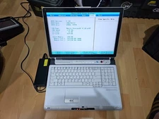 FUJITSU LIFEBOOK N SERIES N6010 - BOOTS TO BIOS - INTEL PENTIUM 4 - 1GB RAM - BB