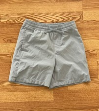 Abercrombie Kids Drawstring Shorts Boys Size 15/16 Gray with Pockets