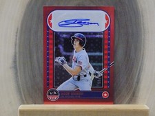 2025 Panini Usa Baseball Stars & Stripes Red Jacob Seamon Auto /99