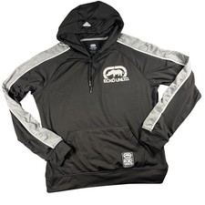 Ecko Unltd Hoodie Size M Men s Zip-Up Jacket Black VTG Y2K Logo Sweatshirt