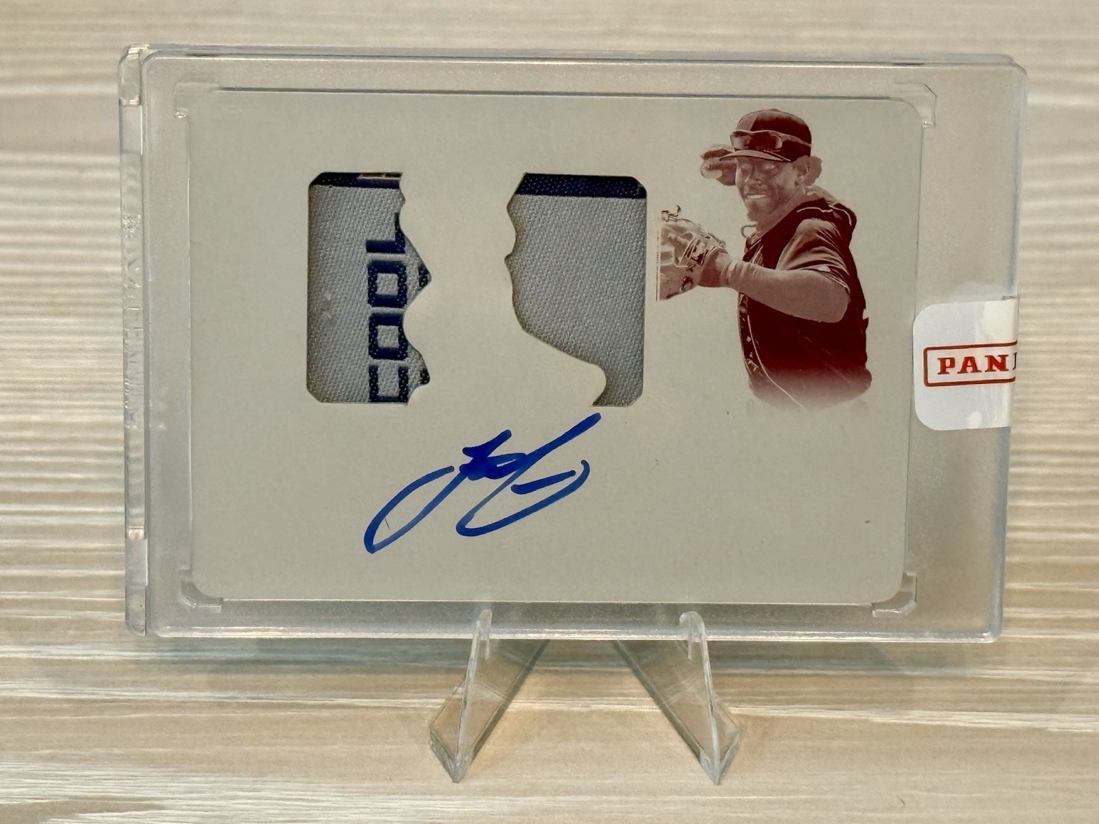 🔥2015 Panini National Treasures Francisco Lindor Auto Laundry Tag 1/1 Mets🔥
