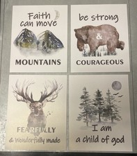 Faith Based Nature Nursery Decor