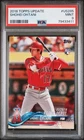 2018 Topps Update Shohei Ohtani Rookie #US285 PSA 9