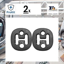 2x ORIGINAL® Fa1 Halter, Abgasanlage für VW GOLF V GOLF PLUS V TOURAN GOLF VI