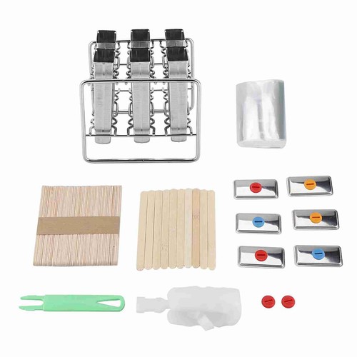 Ice Cream Mould Stainless Steel Ice Lolly Moulds Popsicle Moulds Set With - Picture 9 of 12