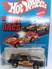 Vintage Hot Wheels 1981, P-911 Turbo black, #7648, on card