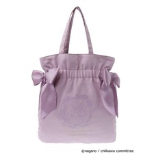 Chikawa Maison de Fleur Embroidery Double Ribbon Tote Bag Momonga