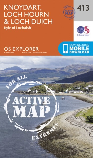 Knoydart, Loch Hourn And Loch Duich Ordnance Survey - Image 2