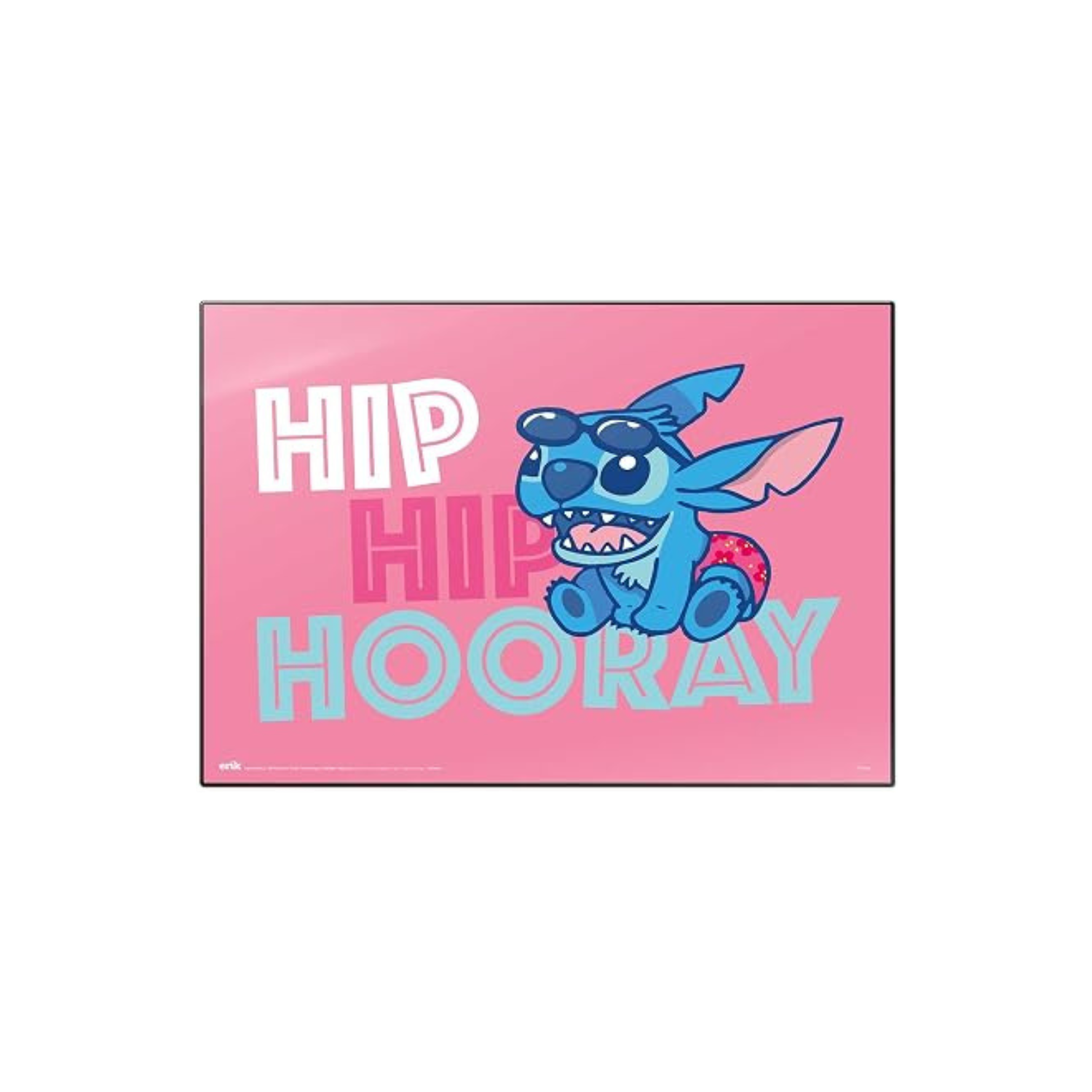 Disney Stitch Hip Hip Hooray Desk Mouse Mat