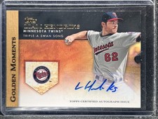 Hendriks, Liam - 2012 Topps - Golden Moments - Autograph 