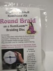 Kumihimo Kit for Beginners. Kumiloom, cord bobbins, necklace project, pamphlet — photo 3