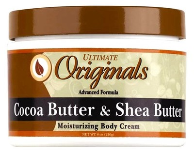 (2 PACK) Ultimate Originals Cocoa Butter & Shea 8 Ounce Jar