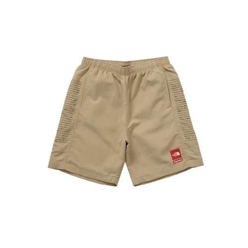 Short nylon kaki Supreme The North Face taille : XL