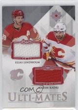 2023 Upper Deck Ultimate Collection Ulti-Mates Elias Lindholm Nazem Kadri 02q2