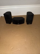 Bose Lifestyle Jewel Mini Double Cube Speakers- 2 Cubes And Horizontal Center