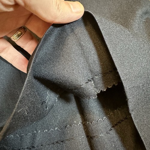 Vintage 90s Pierre Cardin Made in the USA Two Piece Suit 43L 38x27 Man In Wool - Picture 16 of 18