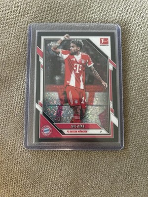 Luis Diaz /10 -Topps Bundesliga Chrome 25/26 -Fc Bayern München- True Black 5/10