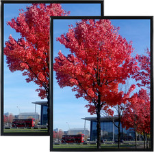 24X36 Poster Frame Black 2 Pack Picture Display Wall Art Studio Gallery Frame