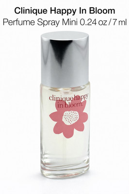 Clinique ''Happy In Bloom'' Perfume Spray Mini 0.24 oz / 7 ml Rare NEW UnBoxed