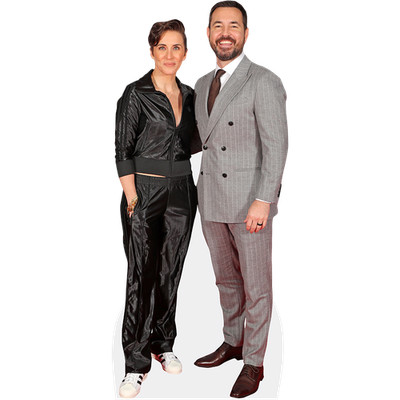 Vicky McClure And Martin Compston (Duo 2) Mini Celebrity Cutout