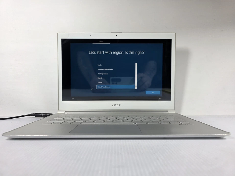 Acer Aspire S7 13,3 Zoll Touchscreen 256GB. Core i7, 4GB Ram Ultrabook, - Bild 2 von 4