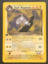 Pokemon TCG 1st Edition Dark Magneton 28/82 Team Rocket Non Holo WOTC NM on eBay