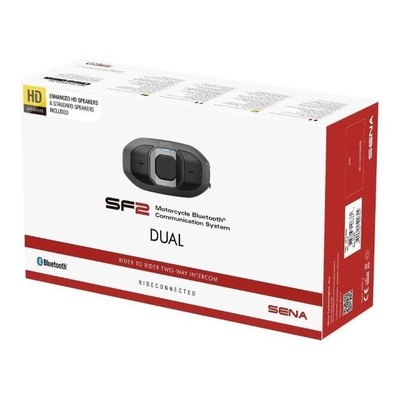 Gegensprechanlage Motorrad Bluetooth 4.1 SENA sf2 Dual Pack sf2-03d