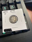 1892-O Barber Dime, Scarcer Date, First Year, Faint Liberty