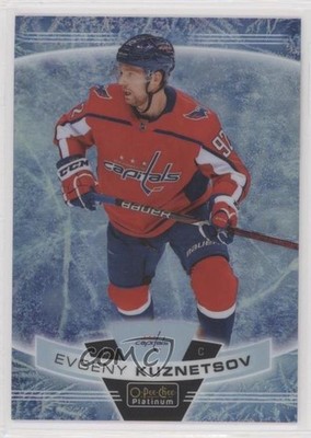 2019-20 O-Pee-Chee Platinum Arctic Freeze /99 Evgeny Kuznetsov #117 a2k