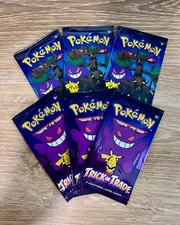 3 Pack Pokemon TCG Trick or Trade Booster Packs 2023 2024 Halloween Card Bundle!