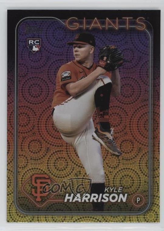 2024 Topps Series 2 Holiday Kyle Harrison #667 0i4k