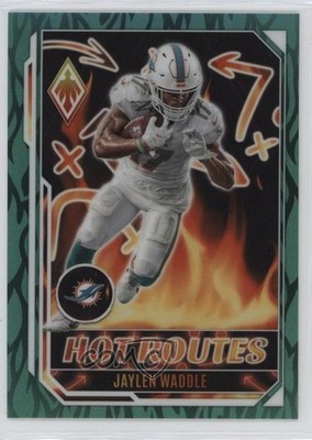 2022 Panini Phoenix Hot Routes Teal 120/150 Jaylen Waddle #HR-22 7sd
