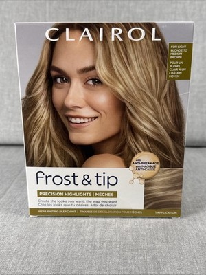 Clairol Nice'n Easy Frost & Tip Original Hair Dye, Light Blonde to Medium Brown 