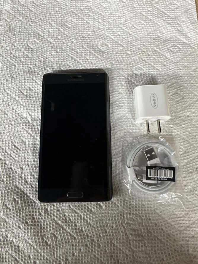 Samsung Galaxy Note Edge Black Verizon Cell Phones & Smartphones