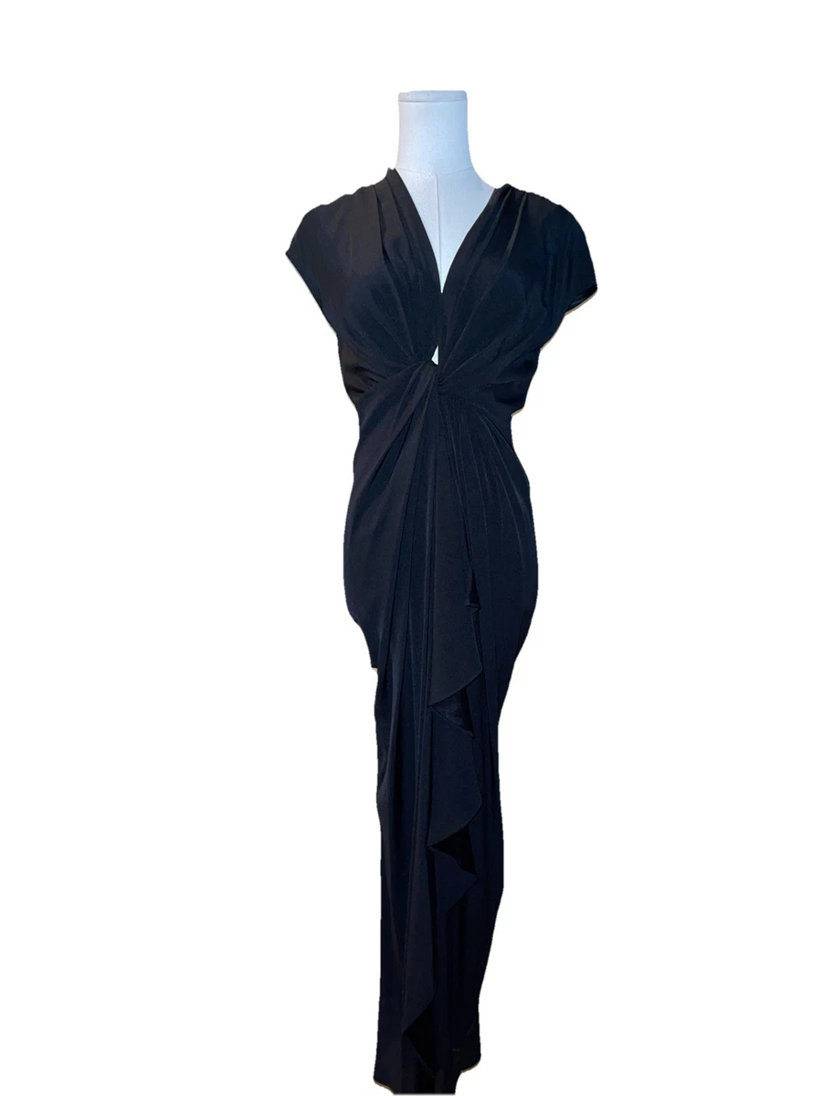 catherine malandrino studded silk dress New Arrival: Y2K Catherine Malandrino printed silk maxi dress adorned with sequins and lavender beaded fringe on the bodice This dress really came to life on @hannah.eliese today, WOW! , ., ., .,