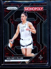 2024 Panini Prizm Monopoly WNBA Kelsey Plum All-Star Red Classic Icons