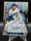2025 Topps Finest Roki Sasaki Rookie Auto RC Dodgers On Card Auto